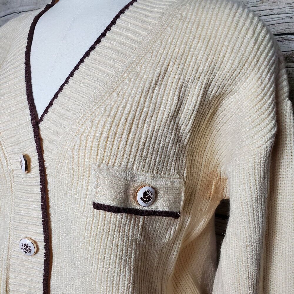 Maple Button Knit Cardigan Size Small - Picture 2 of 7